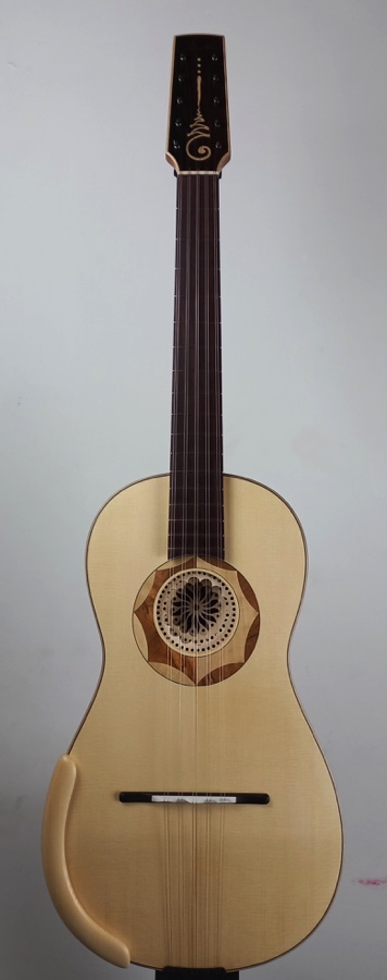 chitarra Battente Noce Beccasio 1